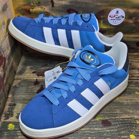 Adidas Campus 00s Low Mens Casual Sneaker Shoes Blue ID2049 NEW Sz 11.5 - Picture 1 of 7